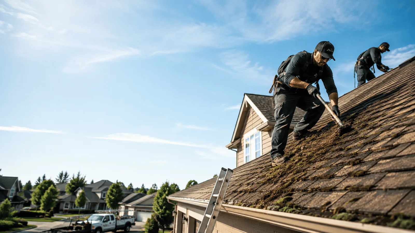 Roof Moss Removal in Given, WV near me